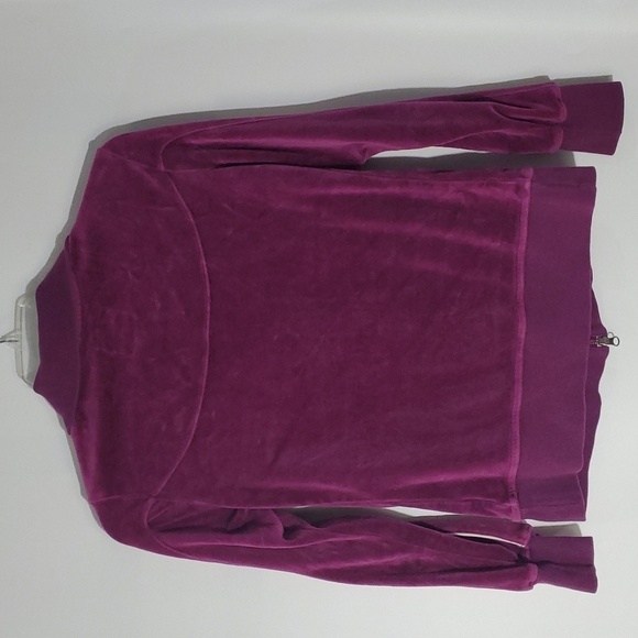 NIKE Velour Track Jacket Velour Zip Medium Vintage - Picture 6 of 8